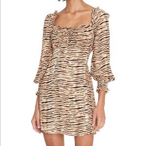 FAITHFULL THE BRAND Ira Dress in Wyldie Animal